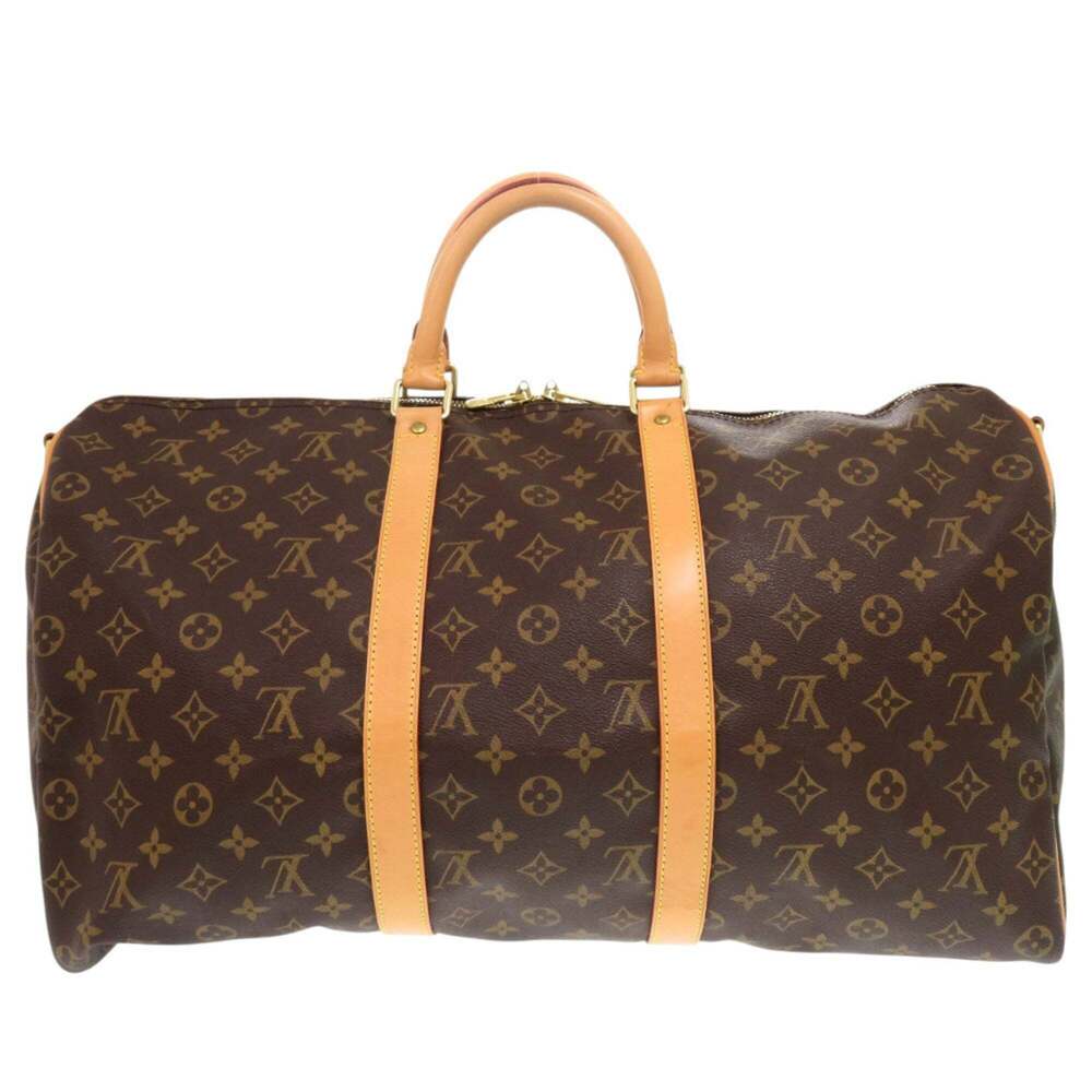 LOUIS VUITTON Authentic Brown Monogram Boston Bag - Picture 2 of 13